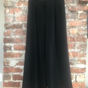 Uniqlo wide leg cropped pants